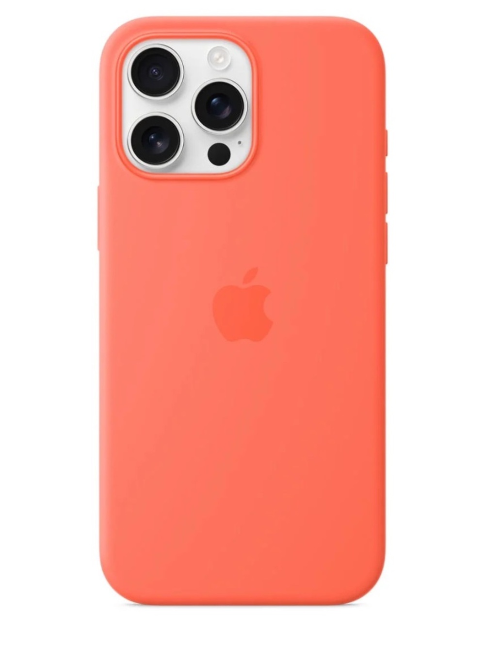 APPLE IPHONE 16 PRO MAX SILICONE CASE WITH MAGSAFE TANGERINE NIB